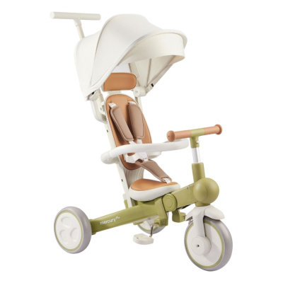 Велосипед трёхколёсный Happy Baby Mercury Pro 50047 olive 01